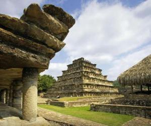 Puzzle Ελ Tajin είναι ένα αρχαιολογικό χώρο, Veracruz, Μεξικό